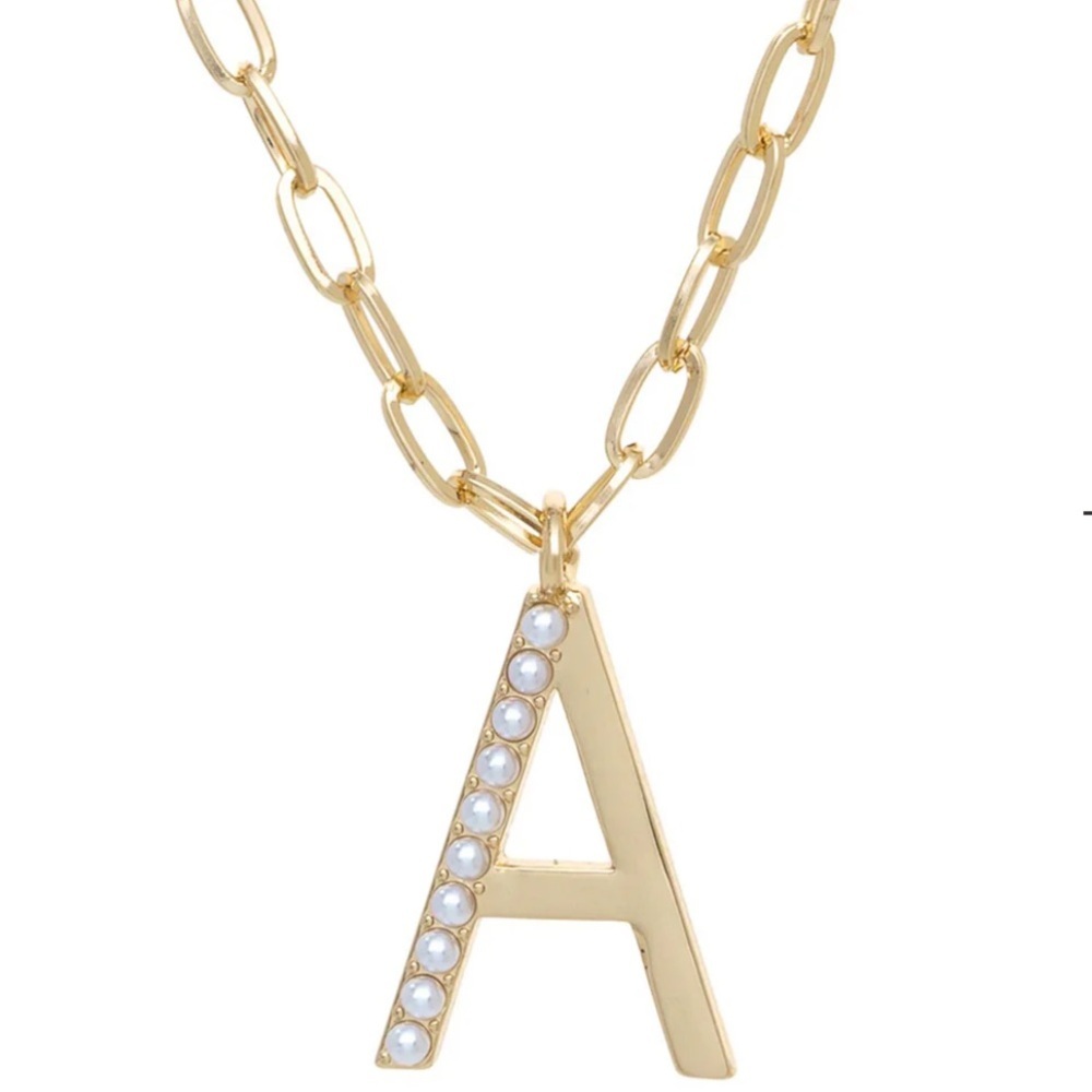 ETTIKA LETTER A NECKLACE